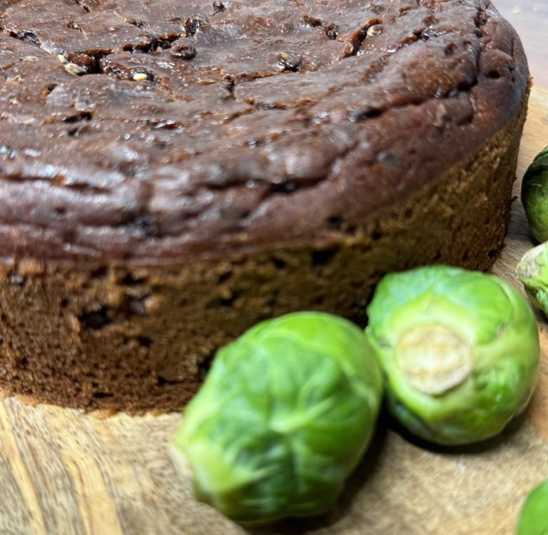 Vegan veggie brownies