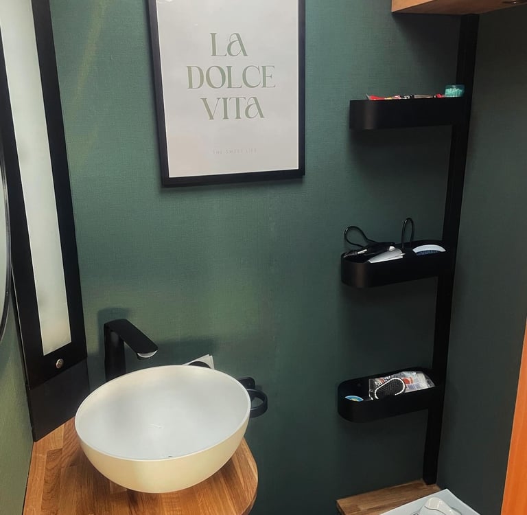 Badezimmer Wohnwagen Renovierung