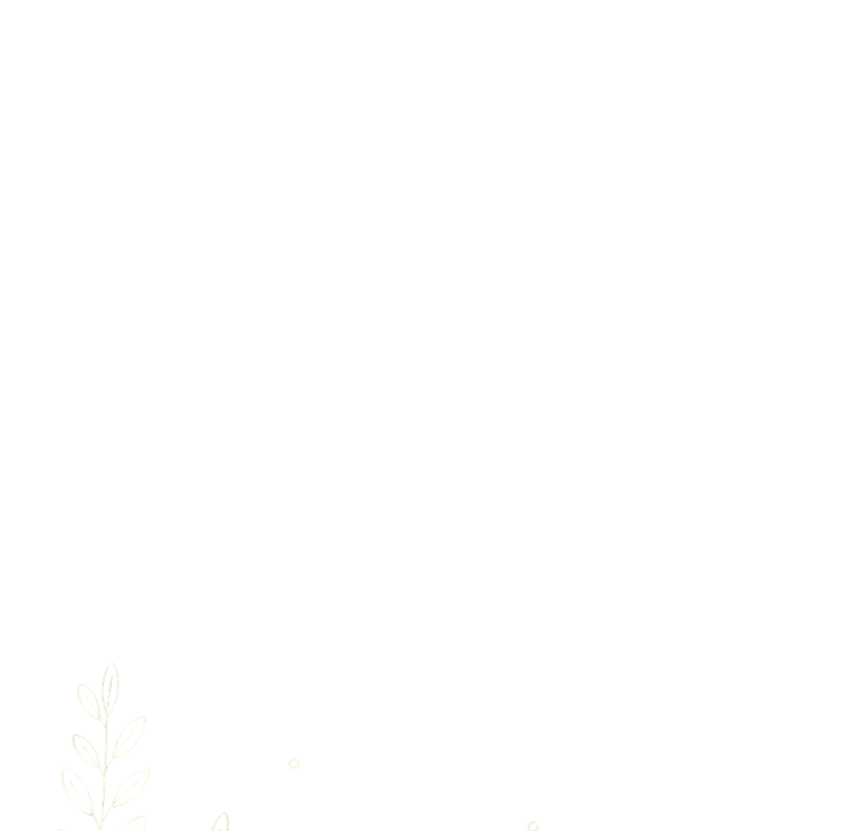 Minimalist white line art of leaves and stars on a black background for aesthetic wallpaper.