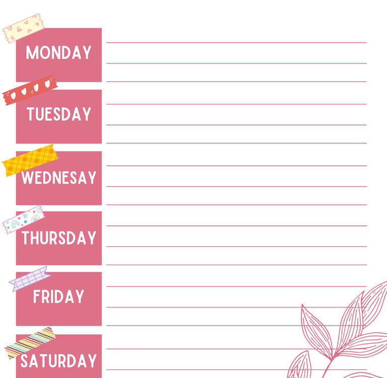 Weekly Planner 2024