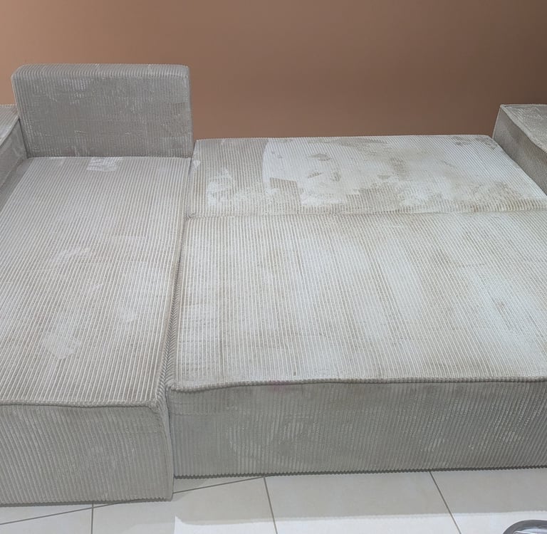 Photo Après Nettoyage Canapé Velours Côtelé