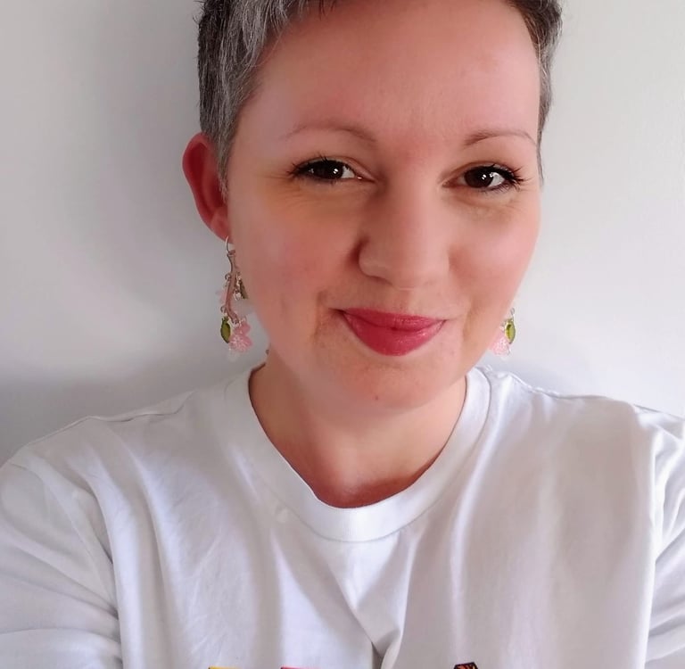 Hi! It's me, smiling at the camera