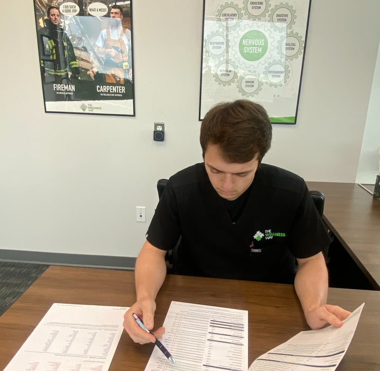 Using clinical expertise to create a plan from testing