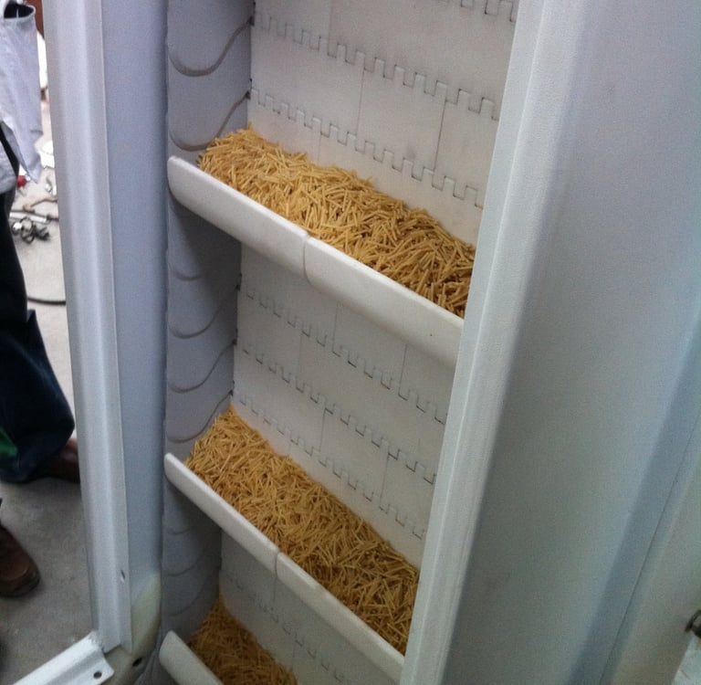 Banda transportadora elevadora