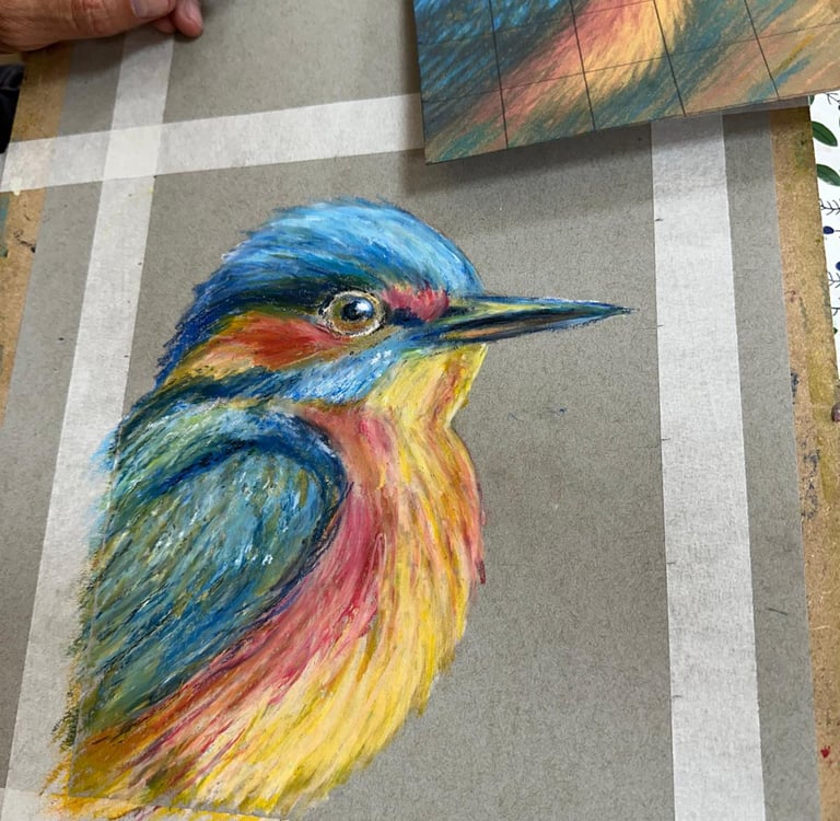 Group art class Newport Pagnell Art Classes Milton Keynes learn to draw