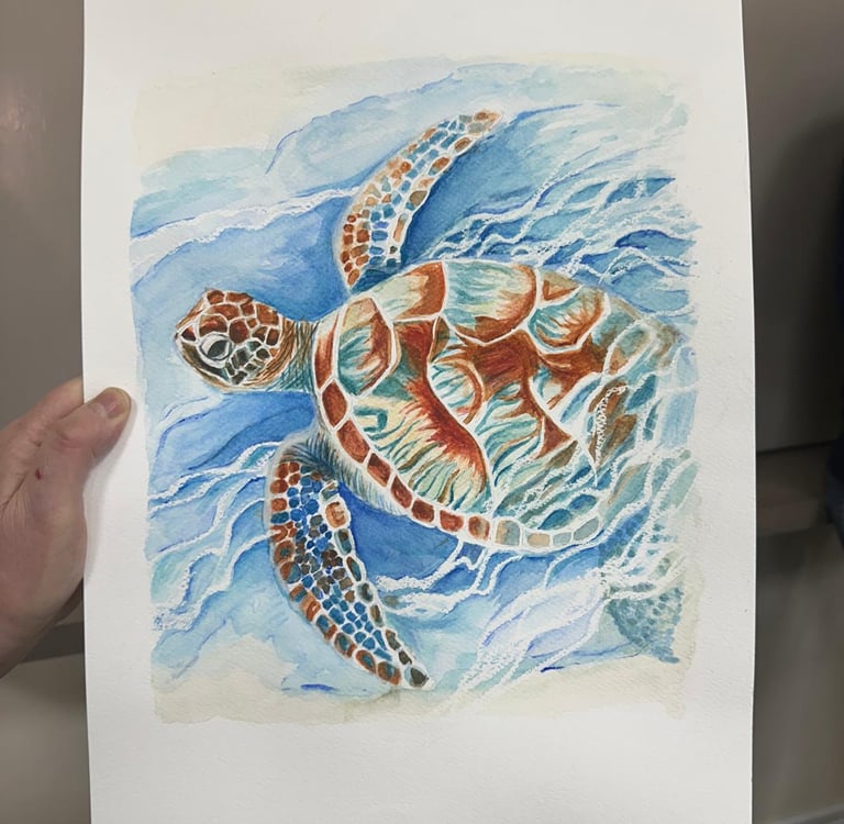 watercolour class for all abilities newport pagnell Milton Keynes