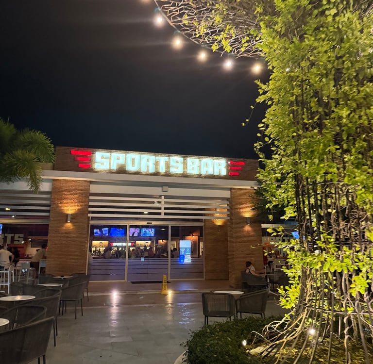 Bahia Principe Luxury Ambar Sports Bar in Punta Cana Dominican Rebpublic 