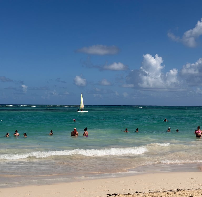 Punta Cana Beach Bahia Dominican Republic 