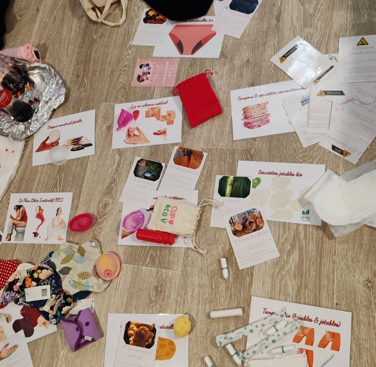 les recueils menstruels