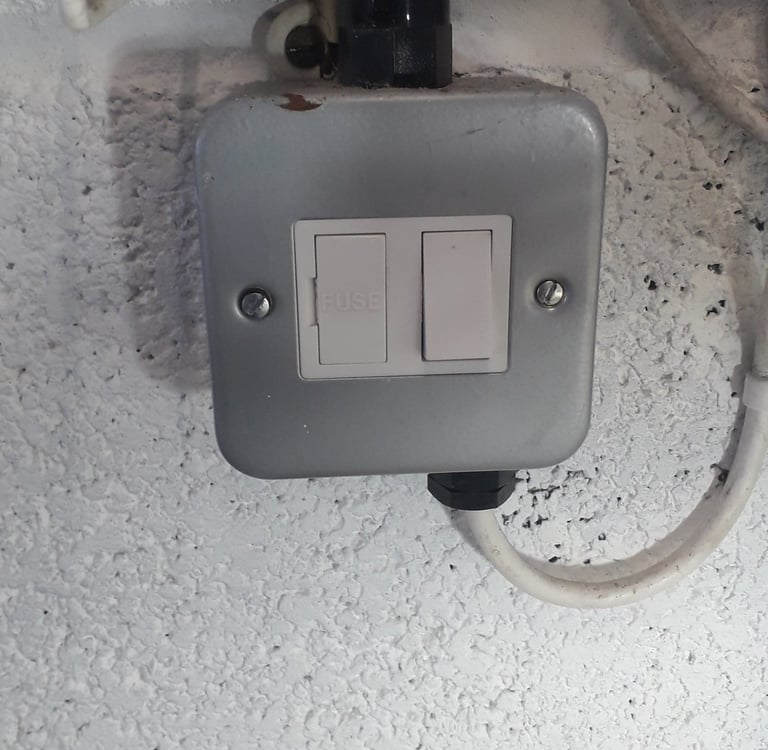 Boiler isolation switch in High Bickington