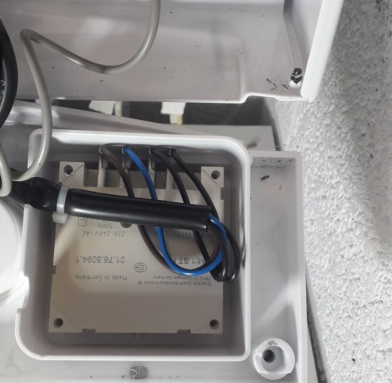 Boiler timeclock replacement Winkleigh