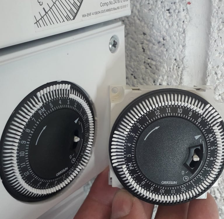 Boiler timeclock replacement Barnstaple