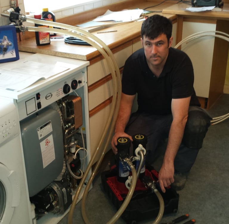 Power flushing South Molton