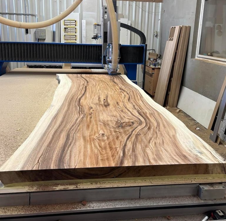 medzio plokstes cnc frezavimas