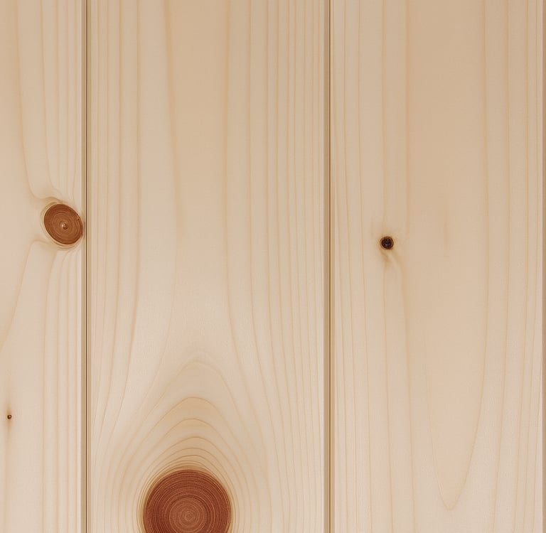 Light natural Todomatsu wood texture background with visible knots and vertical grain pattern.