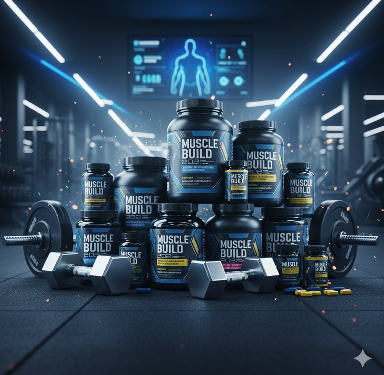 Los Mejores Suplementos para Ganar Masa Muscular en 2026 | Guía Completa