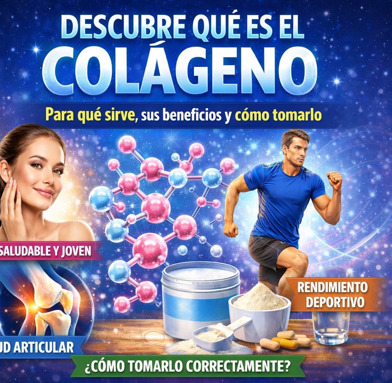 Colágeno: qué es, para qué sirve y cómo tomarlo correctamente