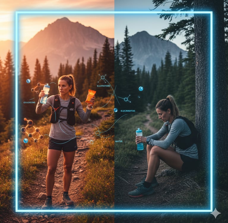 Descubre qué tomar antes de una carrera de trail para tener energía y rendimiento máximo