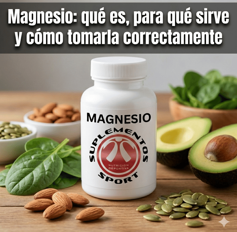 Magnesio, qué es, para qué sirve y cómo tomarlo correctamente.