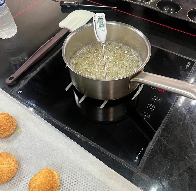 Caramélisation des choux