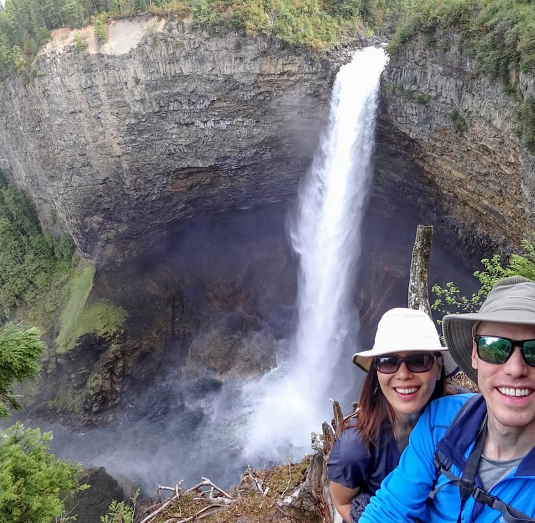 Helmcken Falls view from the Rim trail