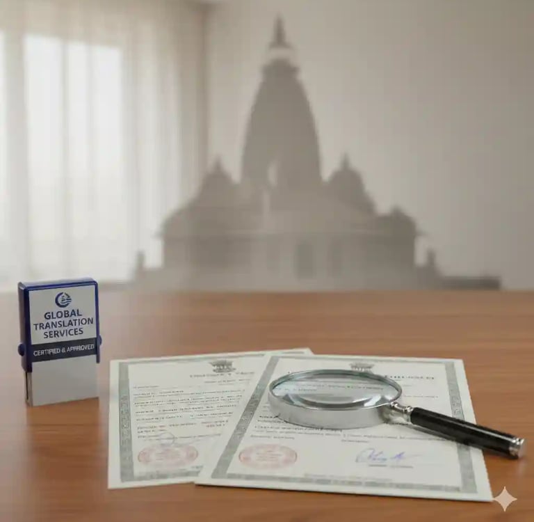 Certified Translation Kushinagar - ProLingo Editors