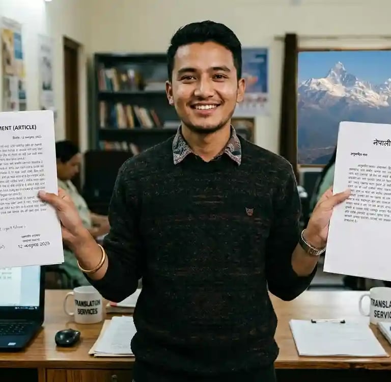 english to nepali translation