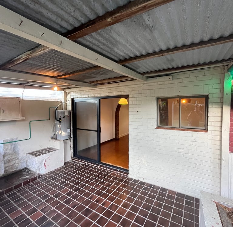 Outdoor entertaining area upgrade with custom pergola in Maroubra