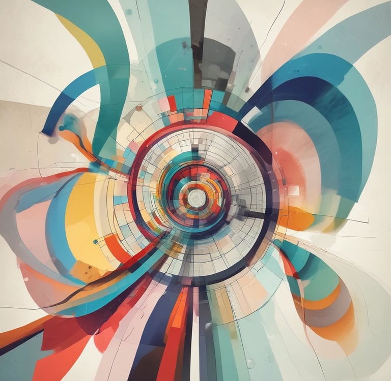 worms eye view of buildings