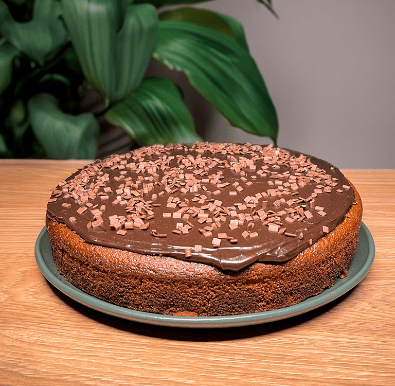 Bolo de Cenoura com Ganache