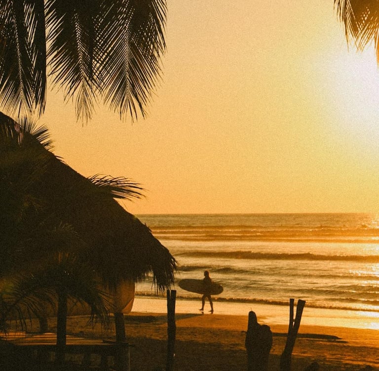 Beach in La Saladita
