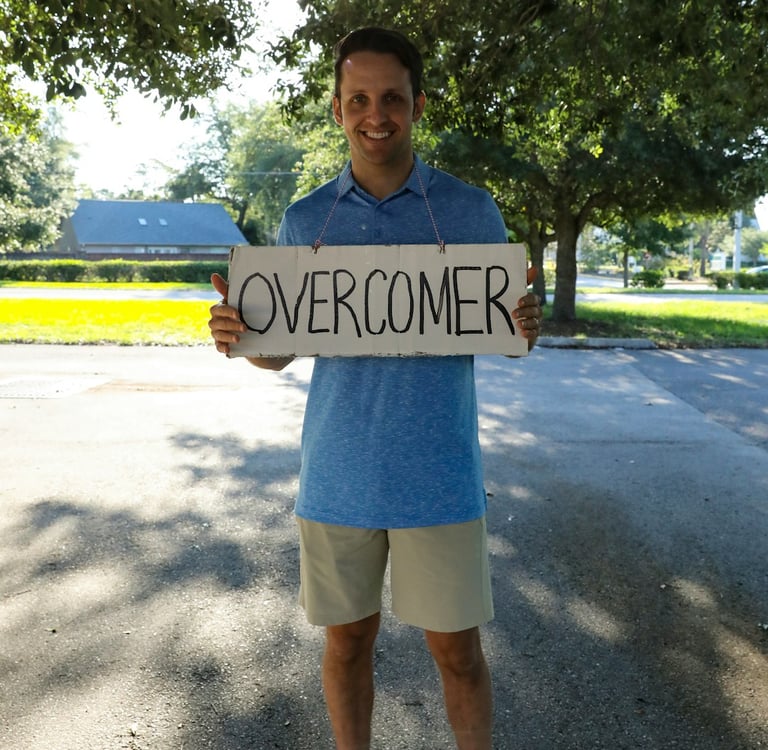 Picture of a happy, stress free man