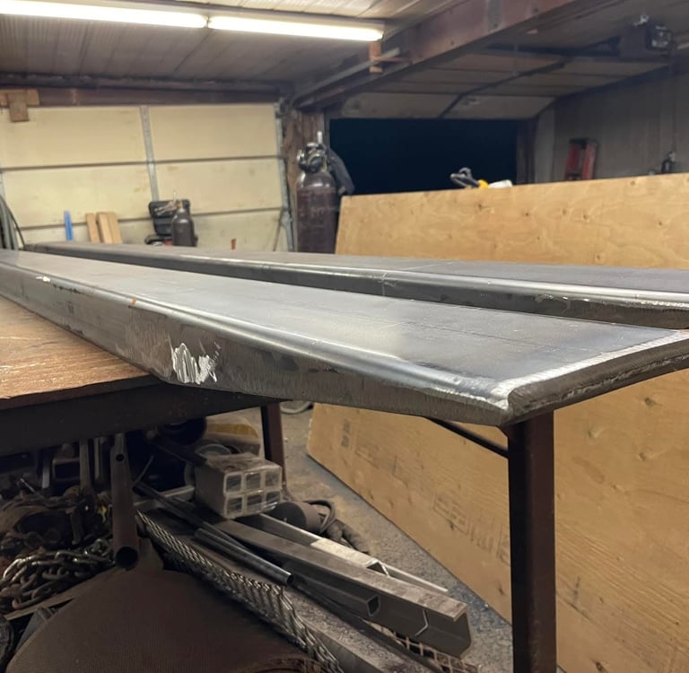 fork lift fork extensions tapered ends