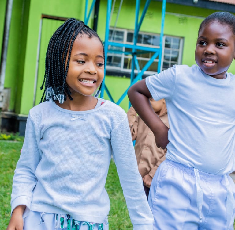 Springfields Primary School- Students Playing