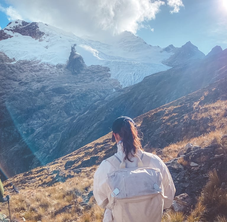 Hiking Laguna 69, Huaraz, Peru, South America