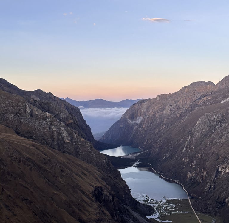Hike to Laguna 69, Huaraz, Peru, South America