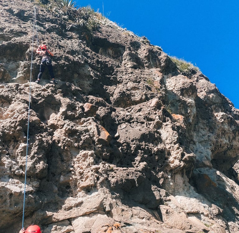 Andean Climbing in Huaraz with instructor