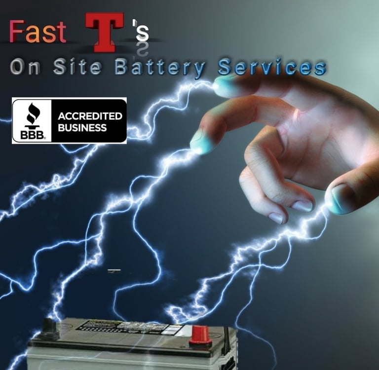 Fast T's Mobile Battery Services logo