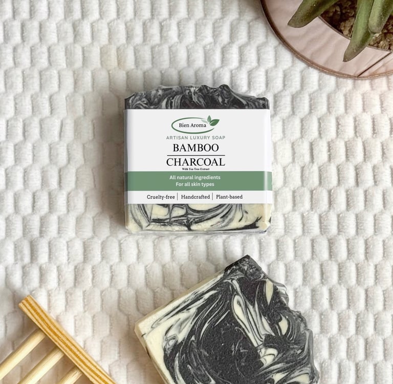 Bamboo Charcoal soap image