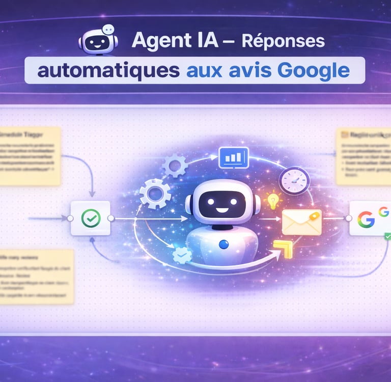 Agent IA - Réponses avis Google