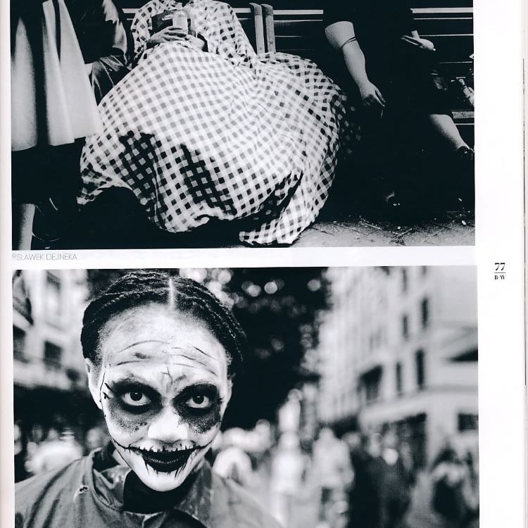Publication in Black and White magazine - Slawek Dejneka, Author: Slawek Dejneka