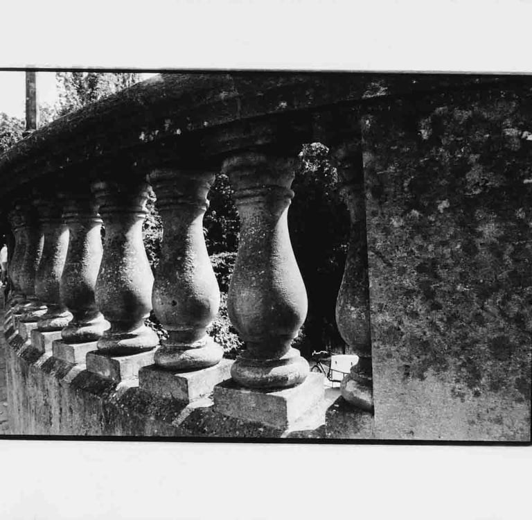 An ancient bridge. Black and white fine art photography. Creator: Slawek Dejneka