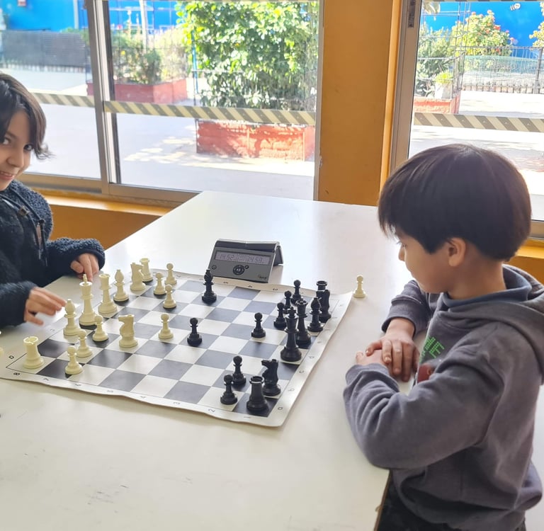 torneo Escolar en el Colegio Caminito de San bernardo de Chile