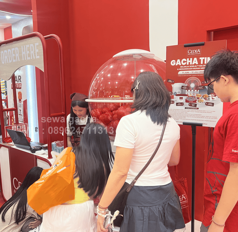 sewa gachapon jumbo jabodetabek