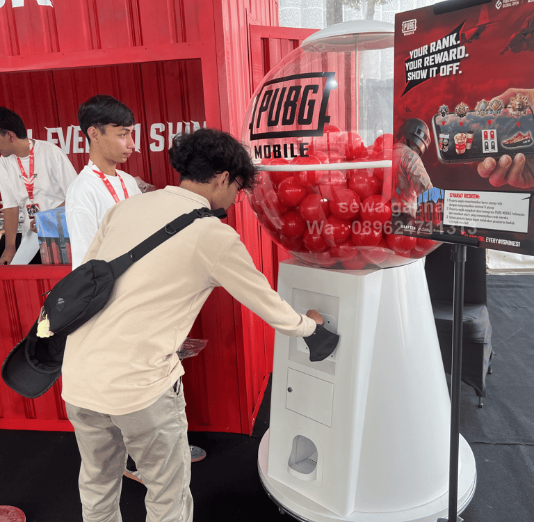 sewa gachapon jumbo jabodetabek