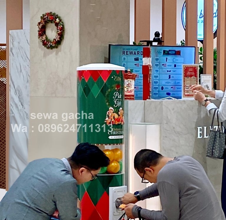 sewa mesin gacha custom