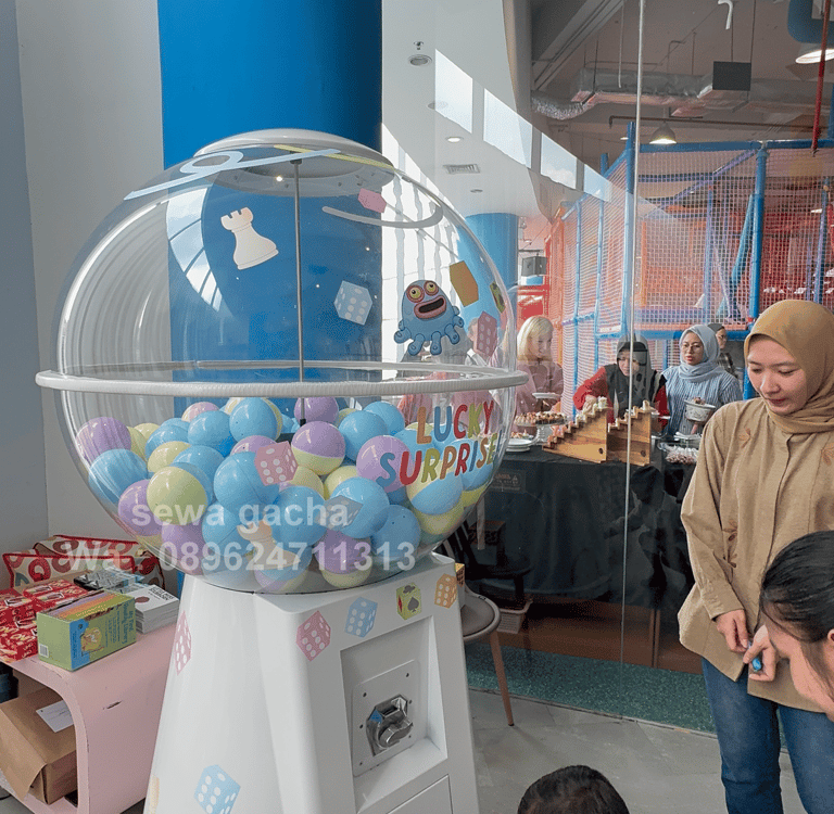 sewa gacha gachapon surabaya