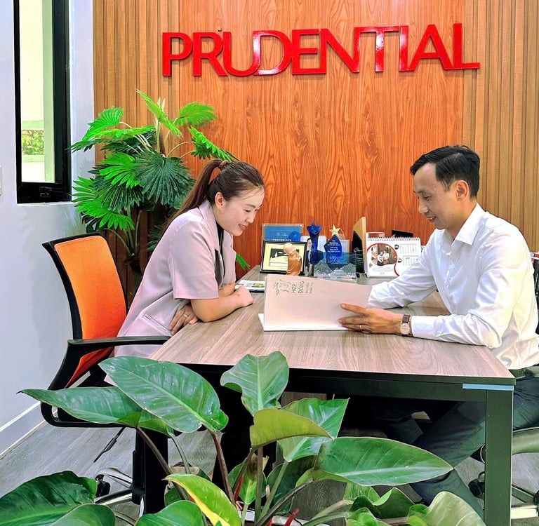 Nguyễn Nam Thùy tư vấn bảo hiểm nhân thọ cho khách hàng tại Đà Nẵng