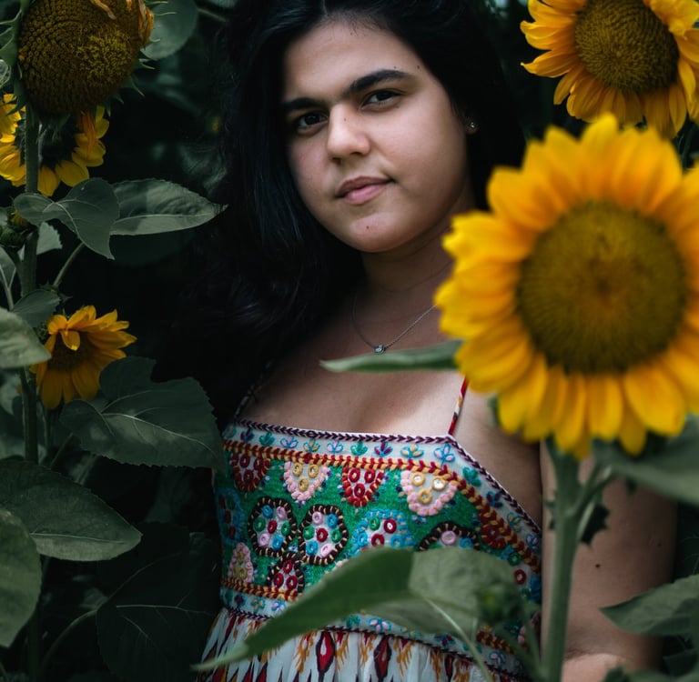 personal photo in sunflower camp