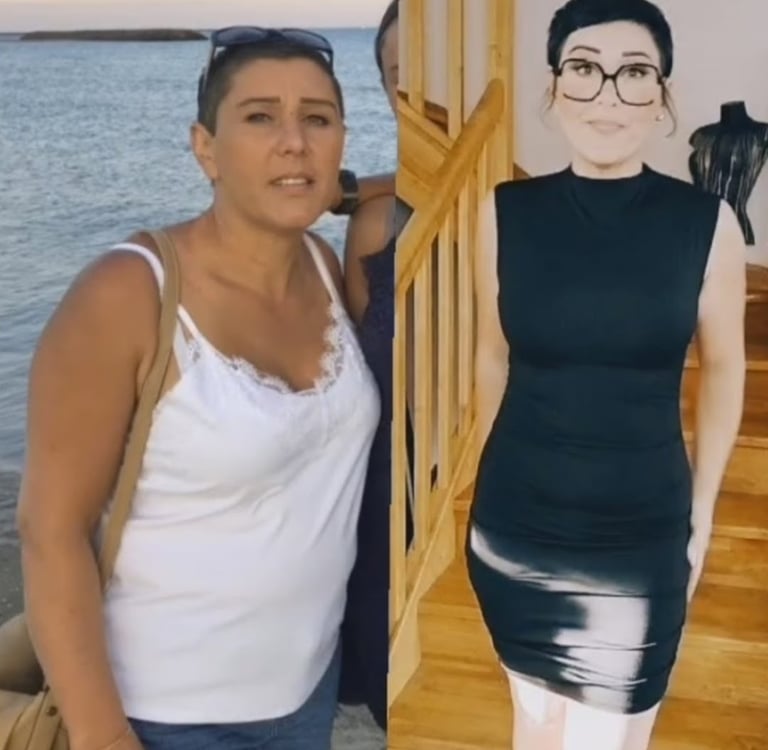 Transformation silhouette avant après grâce aux cures naturelles IT WORKS